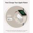 Anker MagSafe Charger Stand, iPhone 16 Wireless Charging Station, MagGo 3 in 1 Charging Station, Qi2 Certified 15W Wireless Charger, Desk Accessory, for iPhone 16/15/14/13/12, Apple Watch, AirPods - White